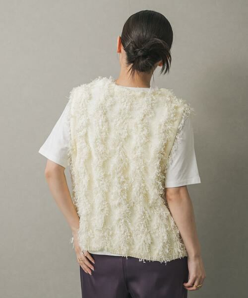 SENSE OF PLACE by URBAN RESEARCH / センスオブプレイス バイ アーバンリサーチ ベスト | コードチュールフリンジベスト | 詳細17