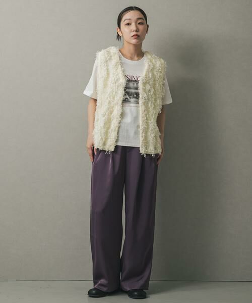 SENSE OF PLACE by URBAN RESEARCH / センスオブプレイス バイ アーバンリサーチ ベスト | コードチュールフリンジベスト | 詳細18