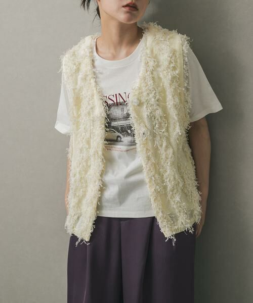 ACEANDRARE　ベスト セール】 コードチュールフリンジベスト （ベスト）｜SENSE OF