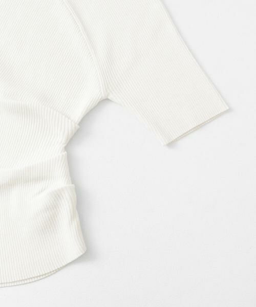 SENSE OF PLACE by URBAN RESEARCH / センスオブプレイス バイ アーバンリサーチ ニット・セーター | アシメネックセーター(半袖) | 詳細8