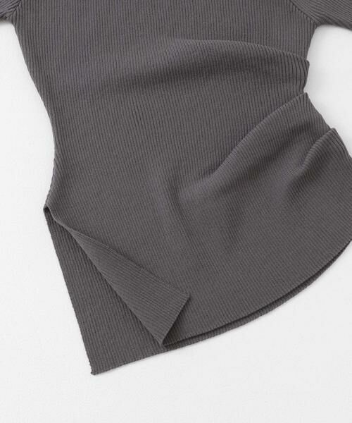 SENSE OF PLACE by URBAN RESEARCH / センスオブプレイス バイ アーバンリサーチ ニット・セーター | アシメネックセーター(半袖) | 詳細26