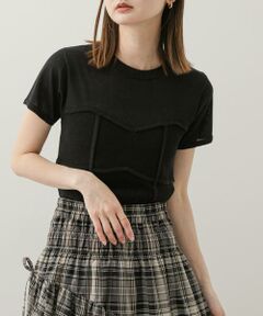 SENSE OF PLACE by URBAN RESEARCH / センスオブプレイス バイ アーバンリサーチ ニット・セーター | ビスチェデザインセーター(半袖)