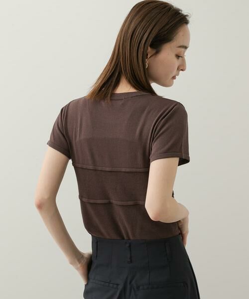 SENSE OF PLACE by URBAN RESEARCH / センスオブプレイス バイ アーバンリサーチ ニット・セーター | ビスチェデザインセーター(半袖) | 詳細3