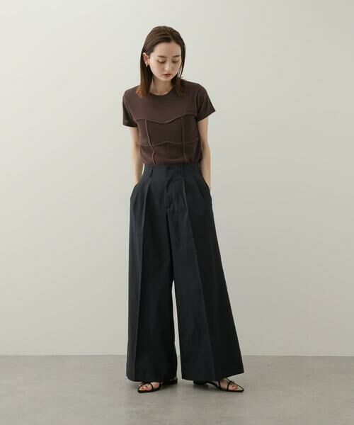 SENSE OF PLACE by URBAN RESEARCH / センスオブプレイス バイ アーバンリサーチ ニット・セーター | ビスチェデザインセーター(半袖) | 詳細4