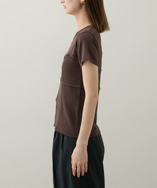 SENSE OF PLACE by URBAN RESEARCH / センスオブプレイス バイ アーバンリサーチ ニット・セーター | ビスチェデザインセーター(半袖) | 詳細7