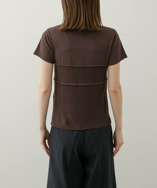 SENSE OF PLACE by URBAN RESEARCH / センスオブプレイス バイ アーバンリサーチ ニット・セーター | ビスチェデザインセーター(半袖) | 詳細8