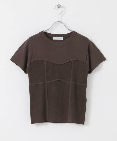 SENSE OF PLACE by URBAN RESEARCH / センスオブプレイス バイ アーバンリサーチ ニット・セーター | ビスチェデザインセーター(半袖) | 詳細9