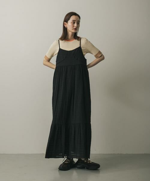 SENSE OF PLACE by URBAN RESEARCH / センスオブプレイス バイ アーバンリサーチ ニット・セーター | 『WEB限定』バイカラーコンパクトセーター(5分袖) | 詳細11