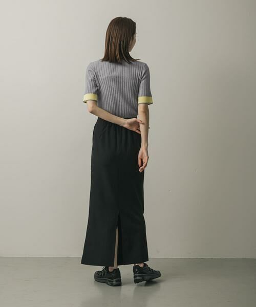 SENSE OF PLACE by URBAN RESEARCH / センスオブプレイス バイ アーバンリサーチ ニット・セーター | 『WEB限定』バイカラーコンパクトセーター(5分袖) | 詳細27