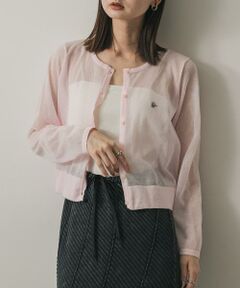 SENSE OF PLACE by URBAN RESEARCH / センスオブプレイス バイ アーバンリサーチ カーディガン・ボレロ | シシュウコンパクトシアーカーディガン