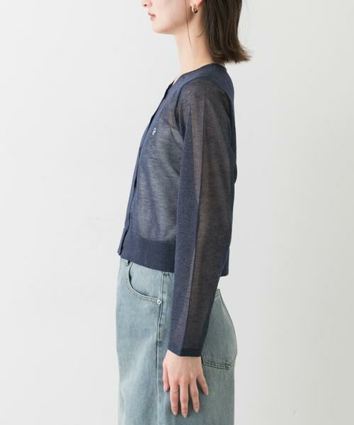 SENSE OF PLACE by URBAN RESEARCH / センスオブプレイス バイ アーバンリサーチ カーディガン・ボレロ | シシュウコンパクトシアーカーディガン | 詳細22