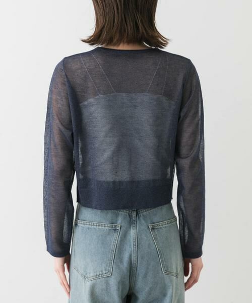 SENSE OF PLACE by URBAN RESEARCH / センスオブプレイス バイ アーバンリサーチ カーディガン・ボレロ | シシュウコンパクトシアーカーディガン | 詳細23