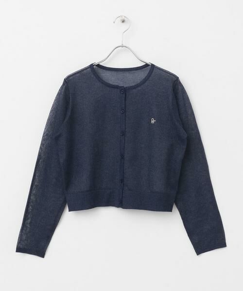 SENSE OF PLACE by URBAN RESEARCH / センスオブプレイス バイ アーバンリサーチ カーディガン・ボレロ | シシュウコンパクトシアーカーディガン | 詳細25