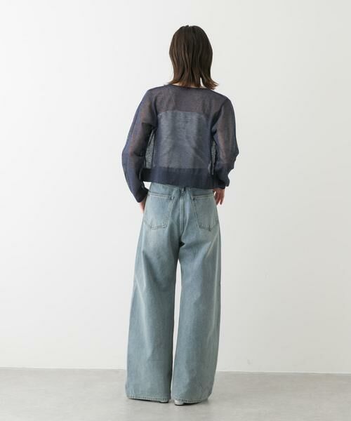 SENSE OF PLACE by URBAN RESEARCH / センスオブプレイス バイ アーバンリサーチ カーディガン・ボレロ | シシュウコンパクトシアーカーディガン | 詳細20