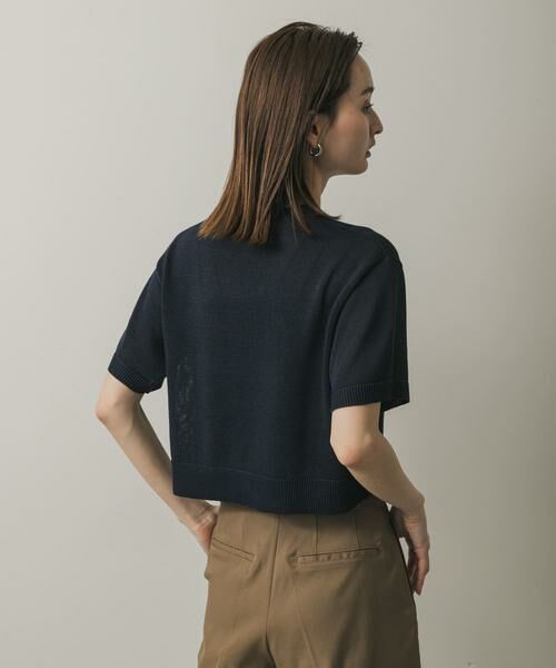 SENSE OF PLACE by URBAN RESEARCH / センスオブプレイス バイ アーバンリサーチ ニット・セーター | クルーネッククロップドセーター | 詳細2