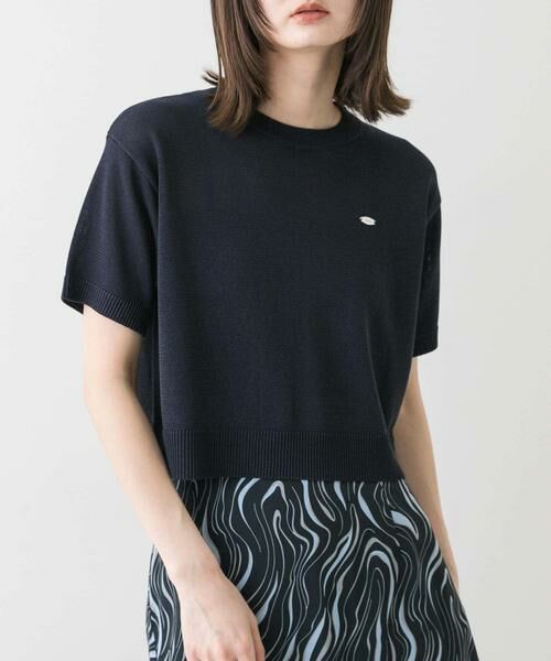 SENSE OF PLACE by URBAN RESEARCH / センスオブプレイス バイ アーバンリサーチ ニット・セーター | クルーネッククロップドセーター | 詳細3