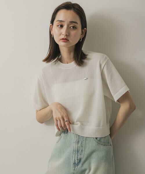 SENSE OF PLACE by URBAN RESEARCH / センスオブプレイス バイ アーバンリサーチ ニット・セーター | クルーネッククロップドセーター | 詳細25