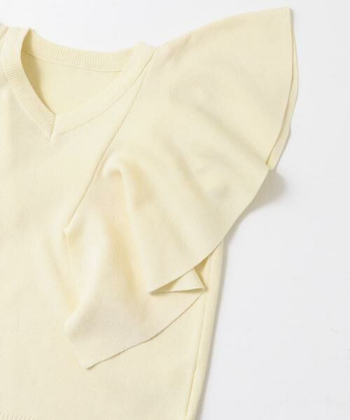 SENSE OF PLACE by URBAN RESEARCH / センスオブプレイス バイ アーバンリサーチ ニット・セーター | フリルショルダートップ | 詳細24