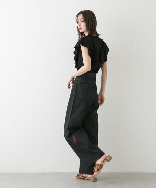 SENSE OF PLACE by URBAN RESEARCH / センスオブプレイス バイ アーバンリサーチ ニット・セーター | フリルショルダートップ | 詳細29