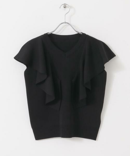 SENSE OF PLACE by URBAN RESEARCH / センスオブプレイス バイ アーバンリサーチ ニット・セーター | フリルショルダートップ | 詳細30