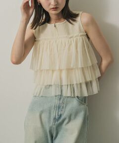 SENSE OF PLACE by URBAN RESEARCH / センスオブプレイス バイ アーバンリサーチ ニット・セーター | ダブルジップフリルニットトップ