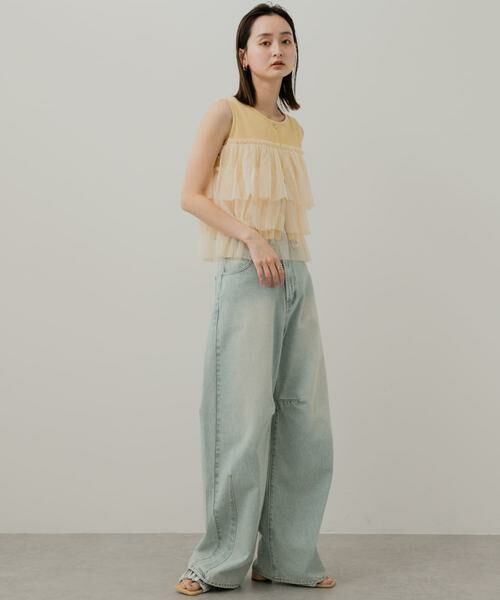 SENSE OF PLACE by URBAN RESEARCH / センスオブプレイス バイ アーバンリサーチ ニット・セーター | ダブルジップフリルニットトップ | 詳細7