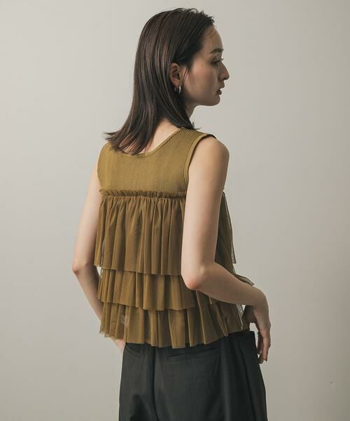 SENSE OF PLACE by URBAN RESEARCH / センスオブプレイス バイ アーバンリサーチ ニット・セーター | ダブルジップフリルニットトップ | 詳細11