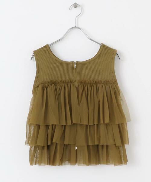 SENSE OF PLACE by URBAN RESEARCH / センスオブプレイス バイ アーバンリサーチ ニット・セーター | ダブルジップフリルニットトップ | 詳細14