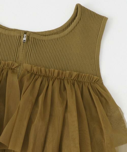 SENSE OF PLACE by URBAN RESEARCH / センスオブプレイス バイ アーバンリサーチ ニット・セーター | ダブルジップフリルニットトップ | 詳細15