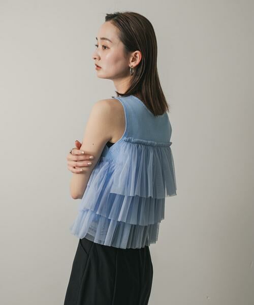 SENSE OF PLACE by URBAN RESEARCH / センスオブプレイス バイ アーバンリサーチ ニット・セーター | ダブルジップフリルニットトップ | 詳細17