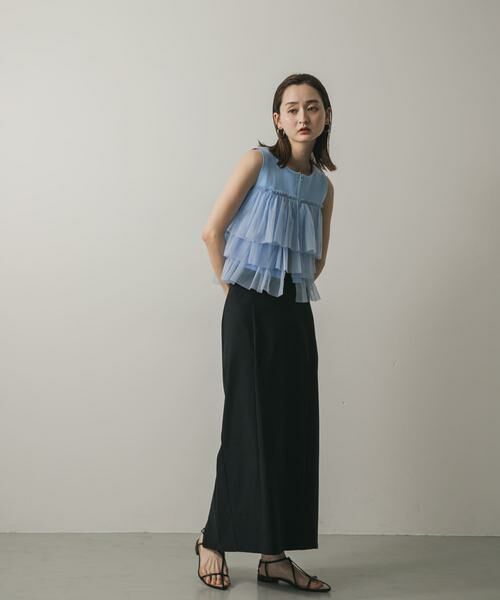 SENSE OF PLACE by URBAN RESEARCH / センスオブプレイス バイ アーバンリサーチ ニット・セーター | ダブルジップフリルニットトップ | 詳細18