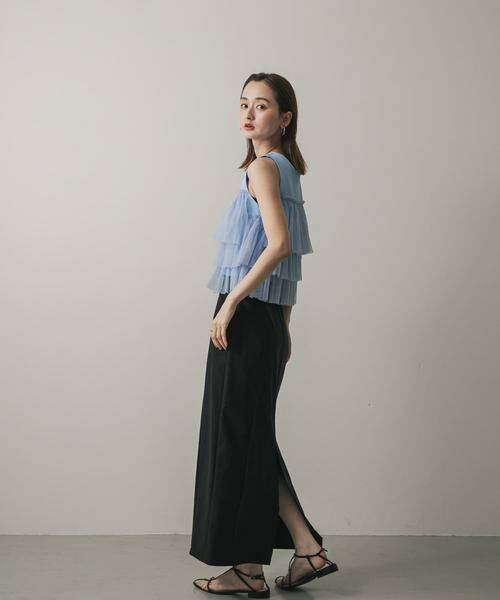 SENSE OF PLACE by URBAN RESEARCH / センスオブプレイス バイ アーバンリサーチ ニット・セーター | ダブルジップフリルニットトップ | 詳細19