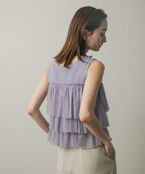 SENSE OF PLACE by URBAN RESEARCH / センスオブプレイス バイ アーバンリサーチ ニット・セーター | ダブルジップフリルニットトップ | 詳細23