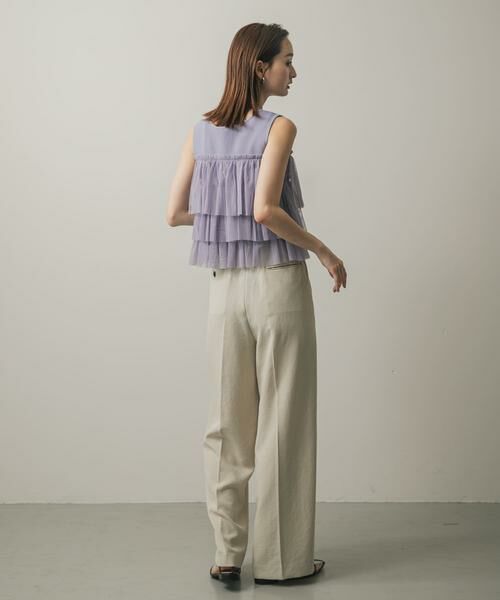 SENSE OF PLACE by URBAN RESEARCH / センスオブプレイス バイ アーバンリサーチ ニット・セーター | ダブルジップフリルニットトップ | 詳細25