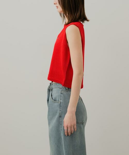 SENSE OF PLACE by URBAN RESEARCH / センスオブプレイス バイ アーバンリサーチ ニット・セーター | リネンタッチクロップドセーター | 詳細7