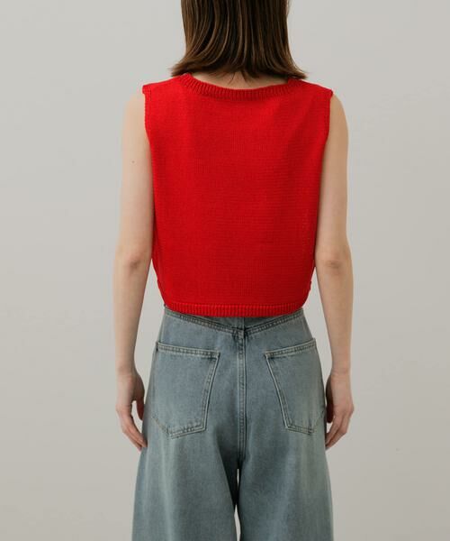 SENSE OF PLACE by URBAN RESEARCH / センスオブプレイス バイ アーバンリサーチ ニット・セーター | リネンタッチクロップドセーター | 詳細8