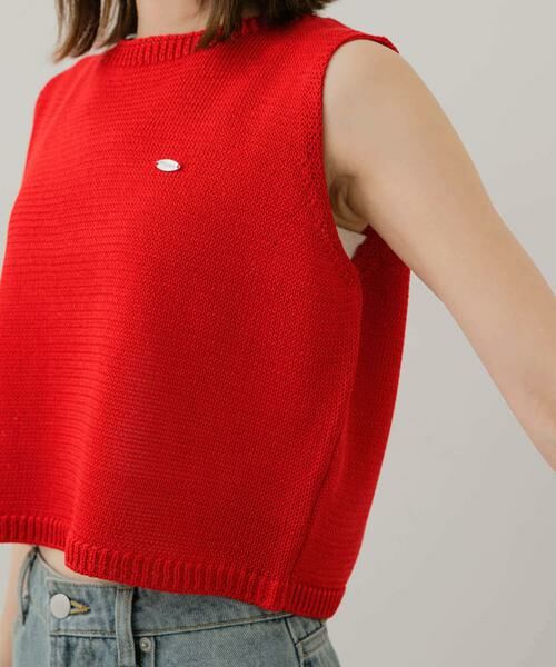 SENSE OF PLACE by URBAN RESEARCH / センスオブプレイス バイ アーバンリサーチ ニット・セーター | リネンタッチクロップドセーター | 詳細9