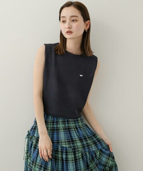 SENSE OF PLACE by URBAN RESEARCH / センスオブプレイス バイ アーバンリサーチ ニット・セーター | リネンタッチクロップドセーター | 詳細13