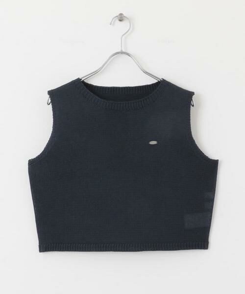 SENSE OF PLACE by URBAN RESEARCH / センスオブプレイス バイ アーバンリサーチ ニット・セーター | リネンタッチクロップドセーター | 詳細18