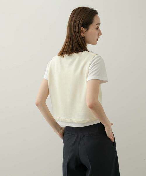 SENSE OF PLACE by URBAN RESEARCH / センスオブプレイス バイ アーバンリサーチ ニット・セーター | リネンタッチクロップドセーター | 詳細25