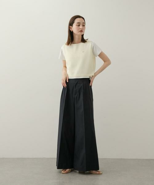 SENSE OF PLACE by URBAN RESEARCH / センスオブプレイス バイ アーバンリサーチ ニット・セーター | リネンタッチクロップドセーター | 詳細27