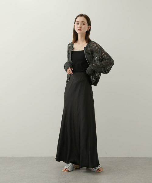 SENSE OF PLACE by URBAN RESEARCH / センスオブプレイス バイ アーバンリサーチ カーディガン・ボレロ | 『一部WEB限定カラー』クルーネックラメメッシュカーディガン | 詳細16