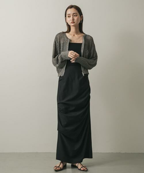SENSE OF PLACE by URBAN RESEARCH / センスオブプレイス バイ アーバンリサーチ カーディガン・ボレロ | 『一部WEB限定カラー』クルーネックラメメッシュカーディガン | 詳細22