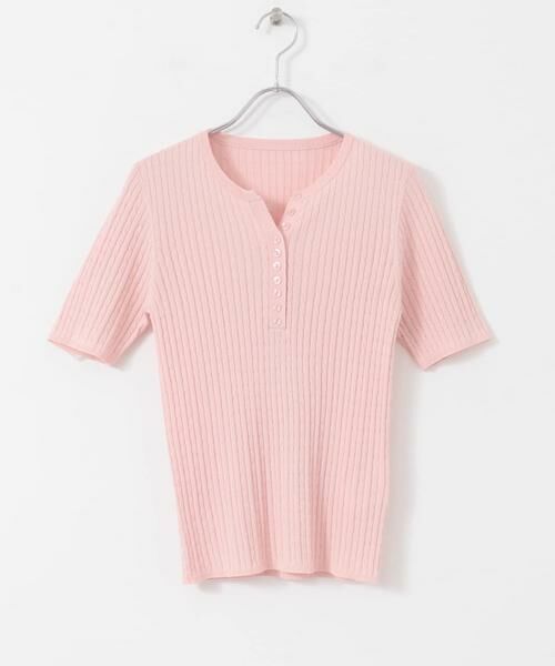 SENSE OF PLACE by URBAN RESEARCH / センスオブプレイス バイ アーバンリサーチ ニット・セーター | ヘンリーネックミニケーブルセーター(半袖) | 詳細29