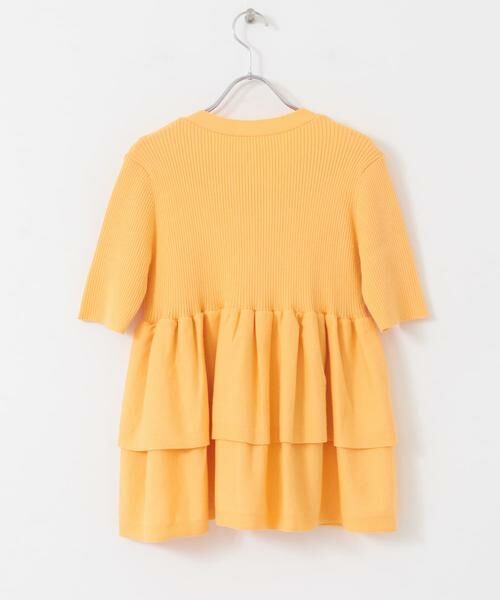 SENSE OF PLACE by URBAN RESEARCH / センスオブプレイス バイ アーバンリサーチ カーディガン・ボレロ | 『WEB限定』ペプラムカーディガン(半袖) | 詳細10