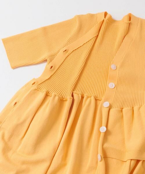 SENSE OF PLACE by URBAN RESEARCH / センスオブプレイス バイ アーバンリサーチ カーディガン・ボレロ | 『WEB限定』ペプラムカーディガン(半袖) | 詳細9