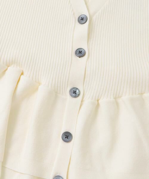SENSE OF PLACE by URBAN RESEARCH / センスオブプレイス バイ アーバンリサーチ カーディガン・ボレロ | 『WEB限定』ペプラムカーディガン(半袖) | 詳細23