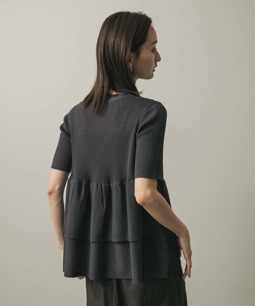 SENSE OF PLACE by URBAN RESEARCH / センスオブプレイス バイ アーバンリサーチ カーディガン・ボレロ | 『WEB限定』ペプラムカーディガン(半袖) | 詳細25