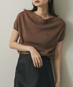 SENSE OF PLACE by URBAN RESEARCH / センスオブプレイス バイ アーバンリサーチ ニット・セーター | シシュウボートネックセーター(半袖)