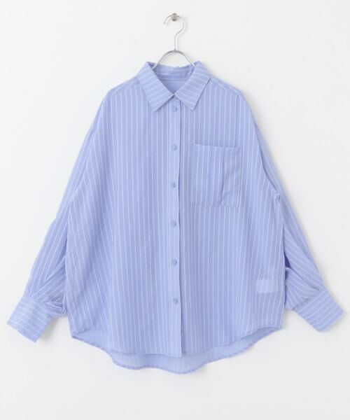 SENSE OF PLACE by URBAN RESEARCH / センスオブプレイス バイ アーバンリサーチ シャツ・ブラウス | タックポケットシアーストライプシャツ | 詳細14